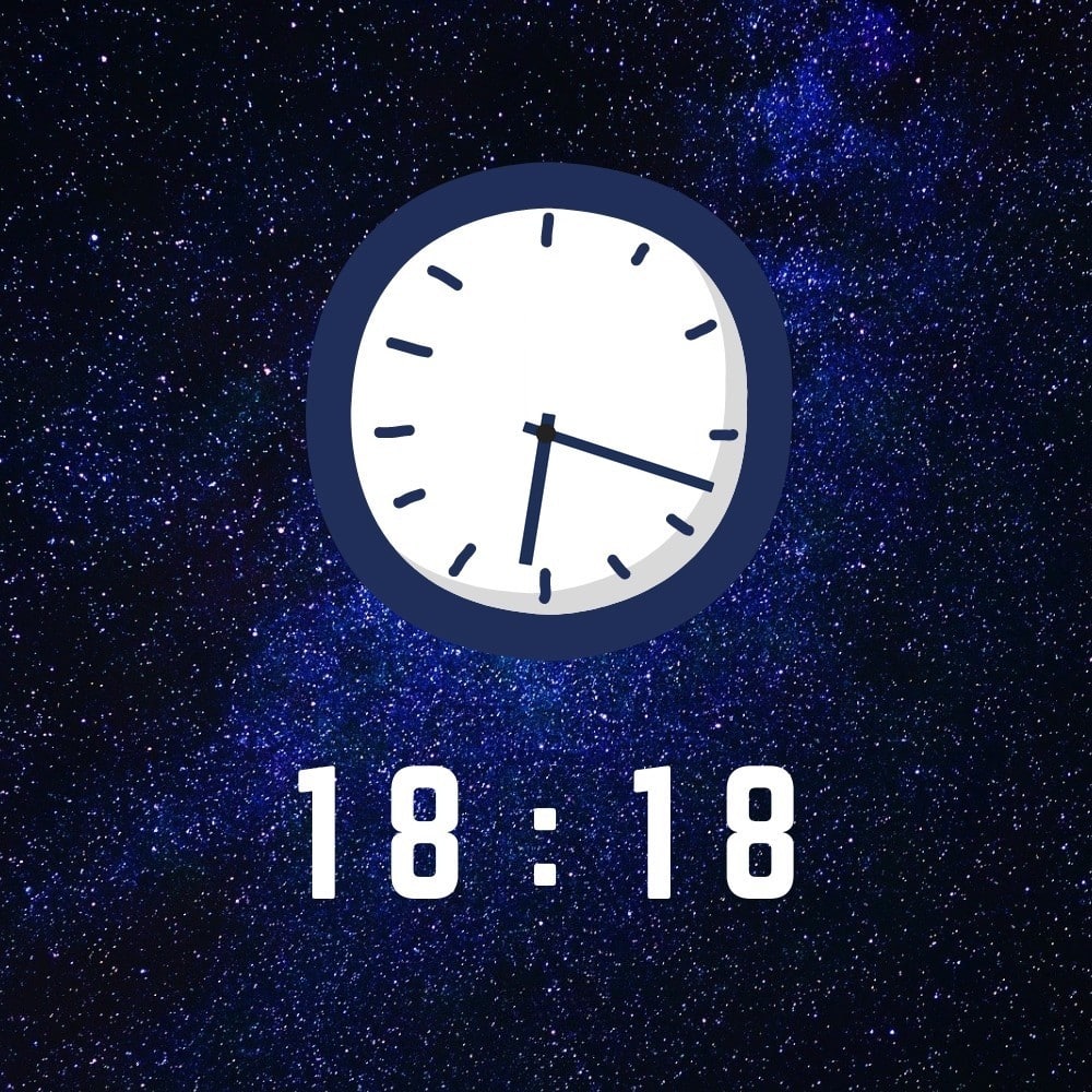 что означает 18 18 на часах